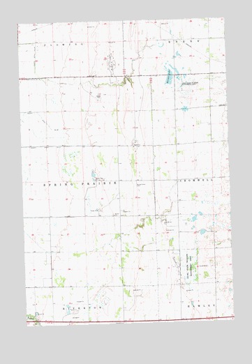 Hawley NW, MN USGS Topographic Map