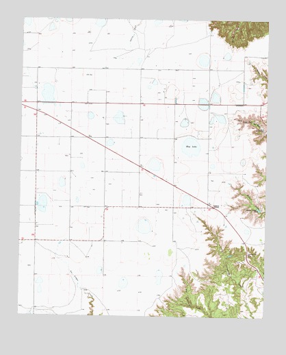 Hay Lake, TX USGS Topographic Map