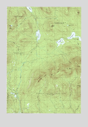 Hay Mountain, ME USGS Topographic Map