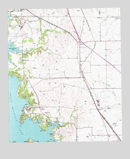 Avondale, TX USGS Topographic Map