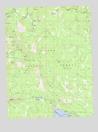 Haypress Valley, CA USGS Topographic Map