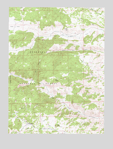 Haystack Gulch, CO USGS Topographic Map