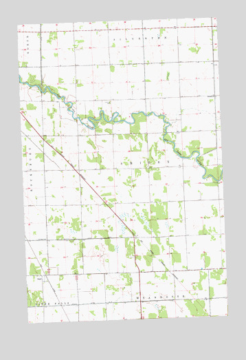 Hazel, MN USGS Topographic Map