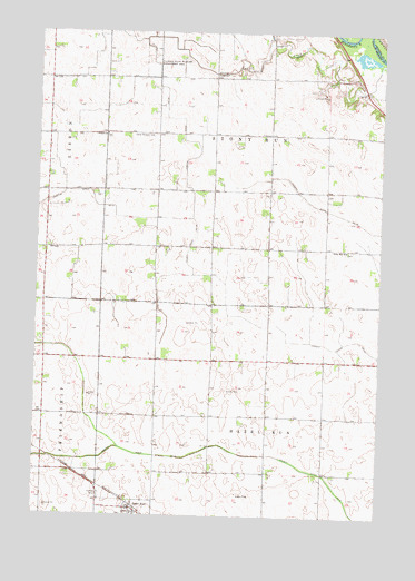 Hazel Run, MN USGS Topographic Map