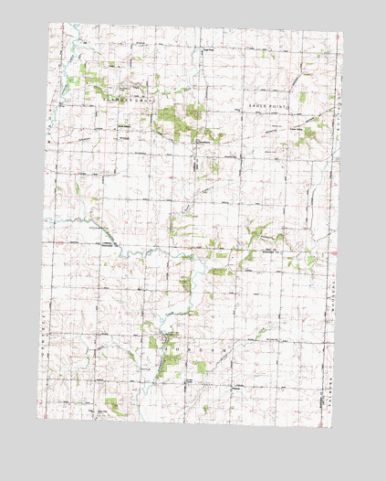 Hazelhurst, IL USGS Topographic Map