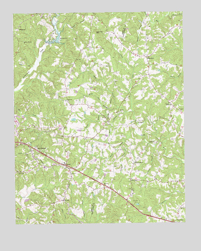 Axton, VA USGS Topographic Map