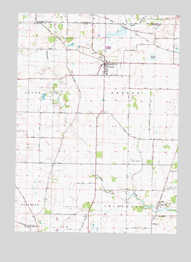 Hebron, IL USGS Topographic Map