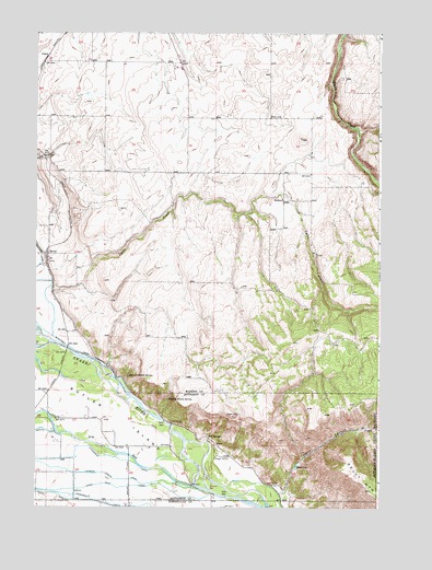 Heise, ID USGS Topographic Map