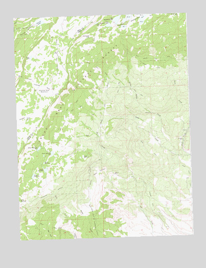 Hells Kitchen, CO USGS Topographic Map
