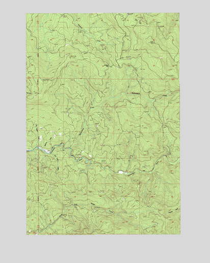 Hemlock Pass, WA USGS Topographic Map
