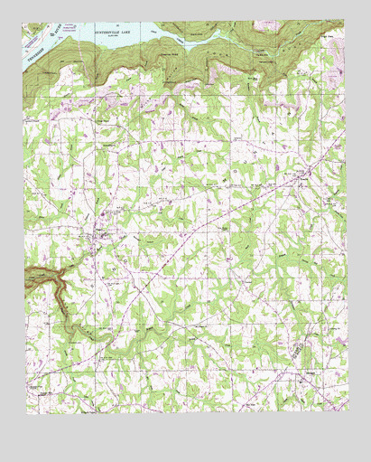 Henagar, AL USGS Topographic Map