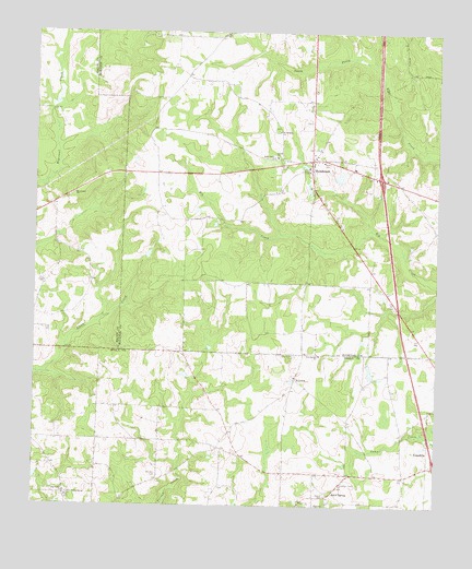 Henderson, GA USGS Topographic Map