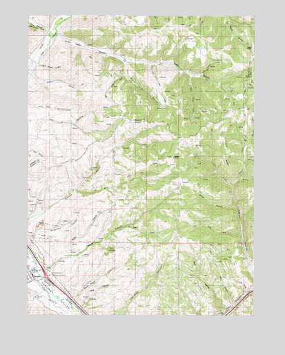 Henefer, UT USGS Topographic Map