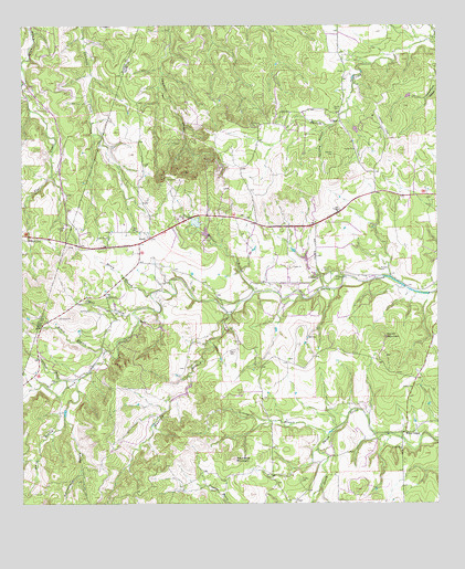 Henly, TX USGS Topographic Map