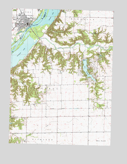 Henry, IL USGS Topographic Map