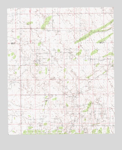 Henshaw Tank, NM USGS Topographic Map