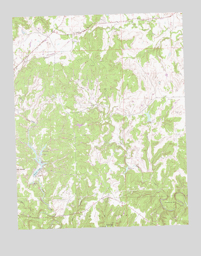 Herd, OK USGS Topographic Map