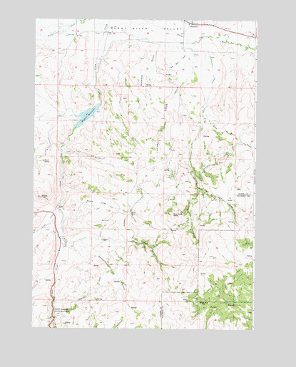 Hereford, OR USGS Topographic Map