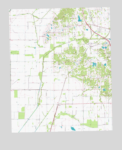 Herman, AR USGS Topographic Map