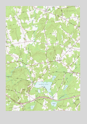 Hermon, ME USGS Topographic Map