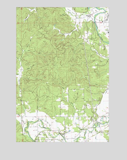 Adna, WA USGS Topographic Map
