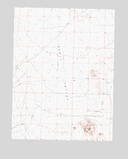 Hickman Knolls, UT USGS Topographic Map