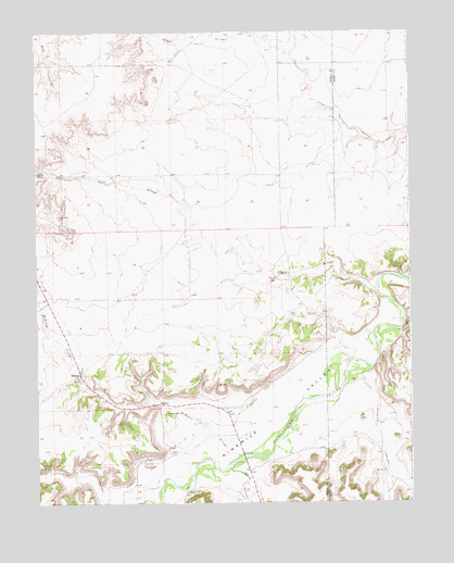 Higbee, CO USGS Topographic Map