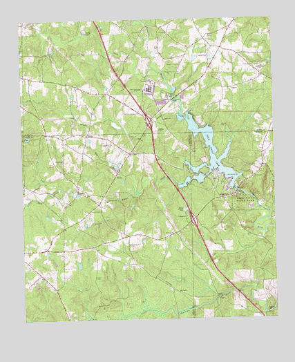 High Falls, GA USGS Topographic Map