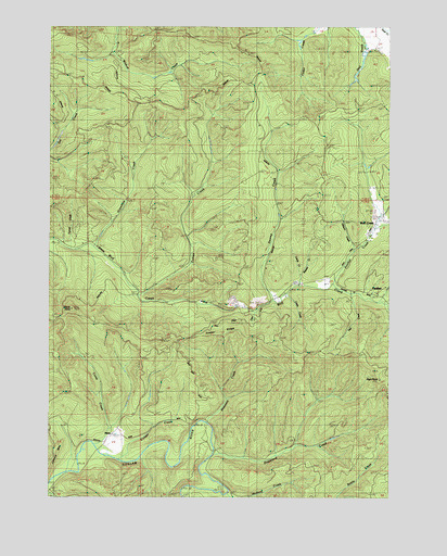 High Point, OR USGS Topographic Map