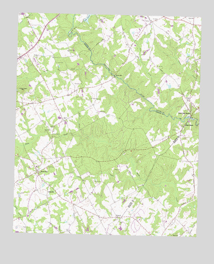 High Shoals, GA USGS Topographic Map