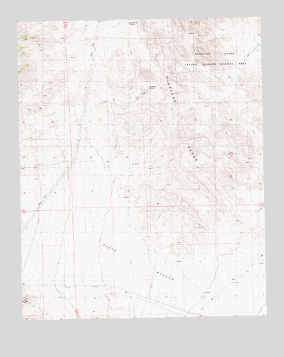 Highland Spring, NV USGS Topographic Map