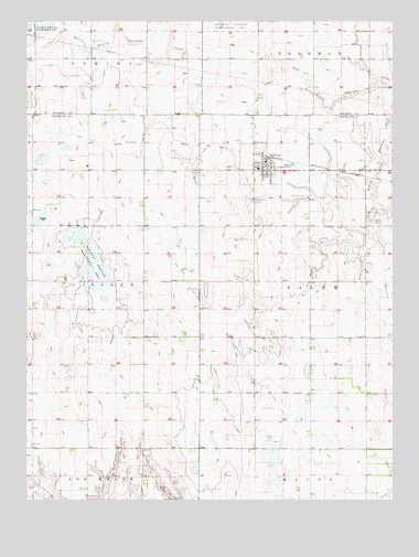 Hildreth, NE USGS Topographic Map