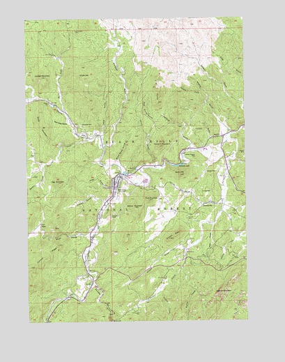 Hill City, SD USGS Topographic Map