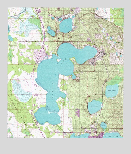 Babson Park, FL USGS Topographic Map