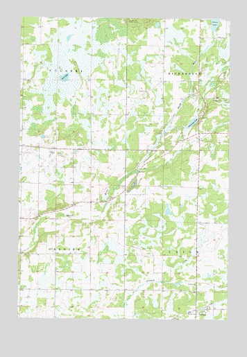 Hillman, MN USGS Topographic Map