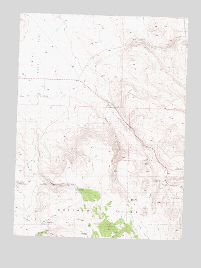 Hillside Spring, NV USGS Topographic Map