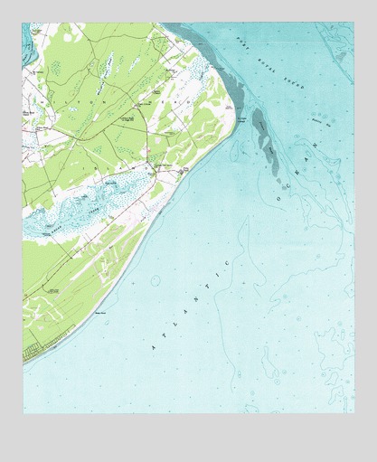 Hilton Head, SC USGS Topographic Map