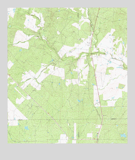 Hindes, TX USGS Topographic Map