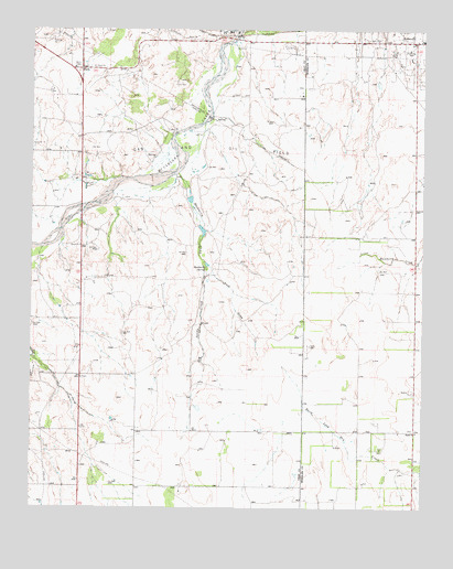 Back, TX USGS Topographic Map