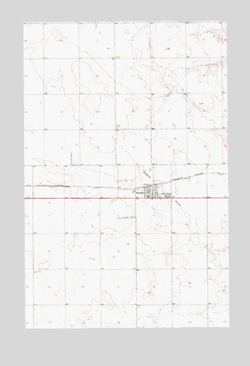 Hingham, MT USGS Topographic Map