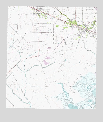 Hitchcock, TX USGS Topographic Map