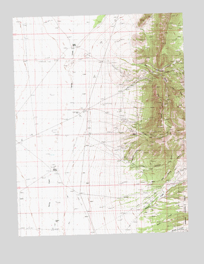Hogum, NV USGS Topographic Map