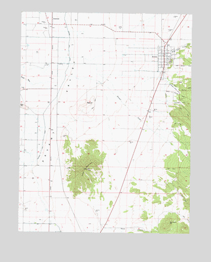 Holden, UT USGS Topographic Map