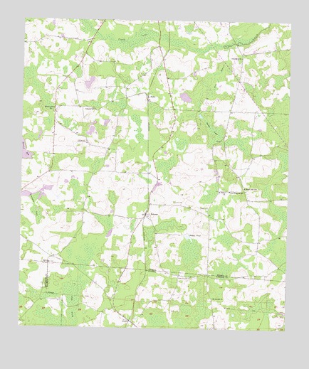 Baden, GA USGS Topographic Map