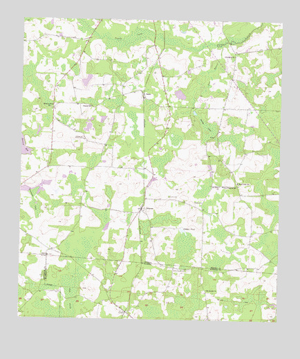 Baden, GA USGS Topographic Map