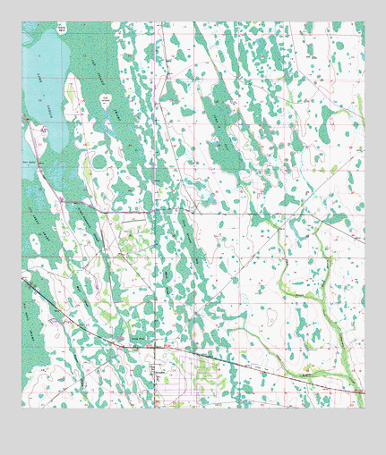 Holopaw, FL USGS Topographic Map