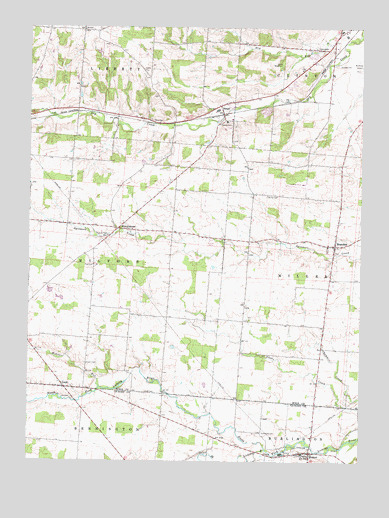 Homer, OH USGS Topographic Map
