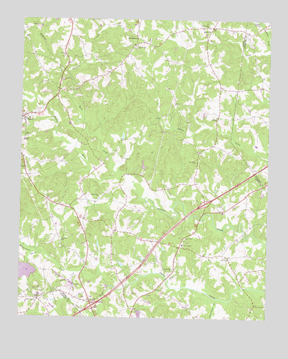 Homer, GA USGS Topographic Map