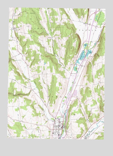 Homer, NY USGS Topographic Map
