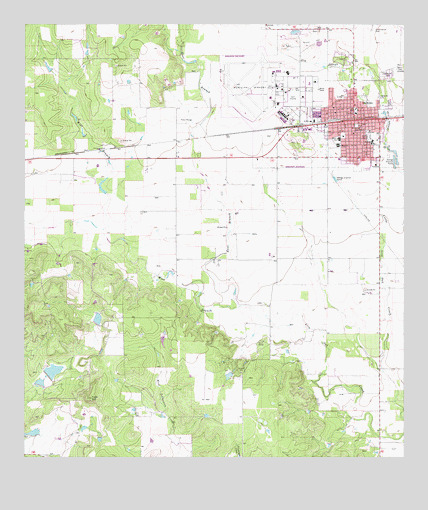 Hondo, TX USGS Topographic Map